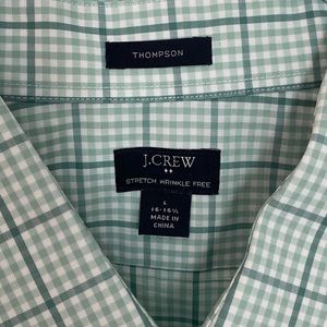 J Crew Thompson Stretch Wrinkle Free Dress Shirt